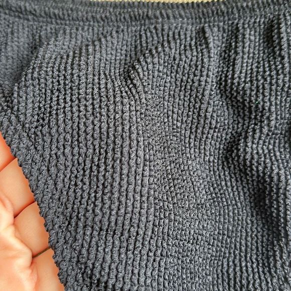 Good American Always Fits Better Cheeky Bikini Bottom in Summer Black Size 1-2 - Picture 6 of 7